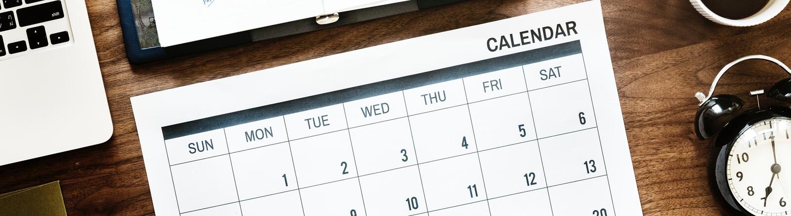 Full-time context-based term dates