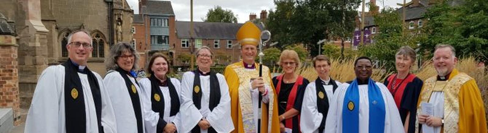 Installation of Canons, Leicester Cathedral