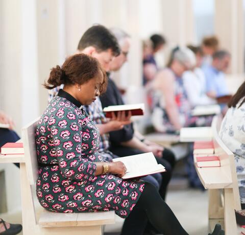 Cuddesdon worship in Chapel